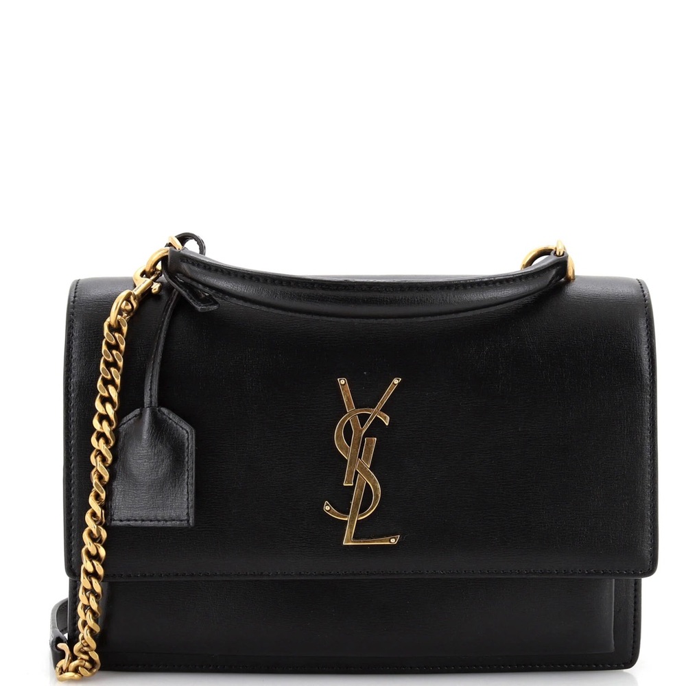 YSL sunset top handle crossbody body bag size medium